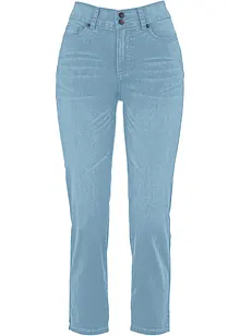 Slim Fit džíny Mid Waist, pohodlná pasovka, bonprix