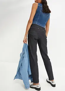 Džíny Mom se strečem, High Waist, bonprix