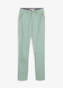 Chino kalhoty z bavlny s podílem streče, Slim Fit, bonprix