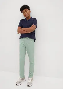 Chino kalhoty z bavlny s podílem streče, Slim Fit, bonprix