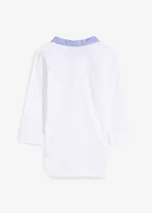 Body s košilovým límcem, z čisté bio bavlny, bonprix