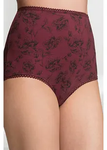 Vysoké kalhotky s organickou bavlnou (4 ks v balení), bonprix