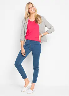 Dlouhý top z čisté bavlny (5 ks v balení), bonprix