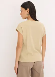 Triko se vzhledem lnu, bonprix