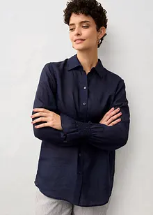 Košilová halenka z ramie, bonprix