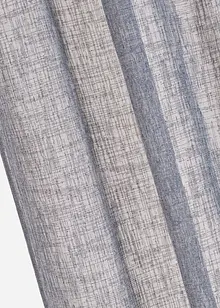 Záclona se vzhledem lnu (1 ks v balení), bonprix