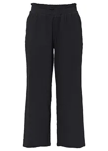 Kalhoty Culotte z bavlněného mušelínu, bonprix