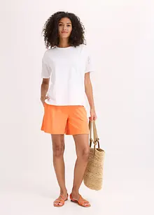 Triko s dírkovanou výšivkou, bonprix