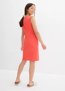 Přiléhavé žerzejové šaty z čisté organické bavlny, bonprix