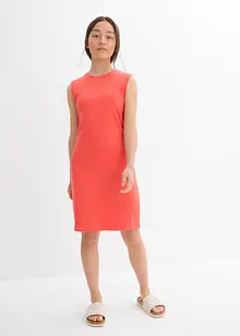 Přiléhavé žerzejové šaty z čisté organické bavlny, bonprix