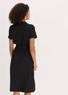 Žerzejové šaty ze vzdušného krepu, bonprix