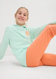 Capri legíny ze směsi s organickou bavlnou (2 ks v balení), bonprix