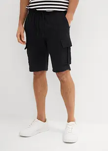 Bermudy ze vzdušného mušelínu, Regular Fit, bonprix