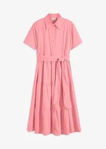 Košilové šaty z elastické bavlněné směsi, bonprix