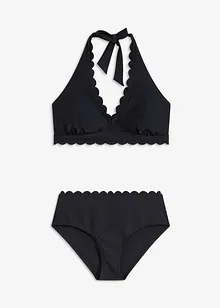 Bikiny s ramínkem kolem krku (2dílná souprava), recyklovaný polyamid, bonprix