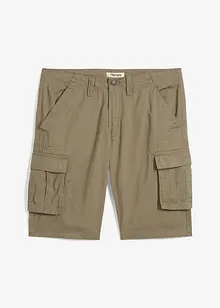 Cargo bermudy z čisté bavlny, Relaxed Fit, bonprix