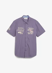 Košile s potiskem, krátký rukáv, Slim Fit, bonprix