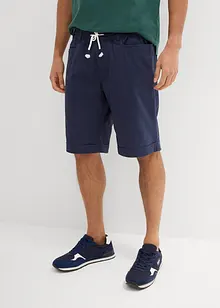 Bermudy bez zapínání, ze směsi lnu, Regular Fit, bonprix