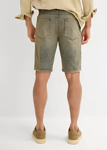 Džínové bermudy Dirty Washed, Regular Fit, bonprix