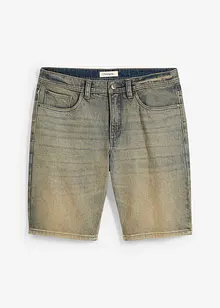 Džínové bermudy Dirty Washed, Regular Fit, bonprix