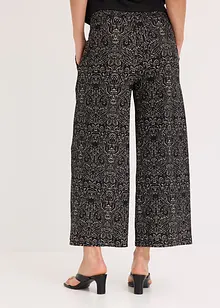 Culotte kalhoty z žerzejového krepu, bonprix