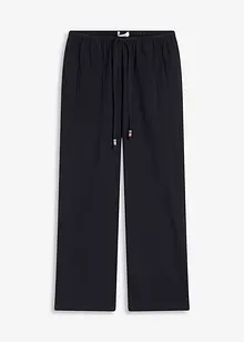 Široké kalhoty se strukturovaným efektem, bonprix