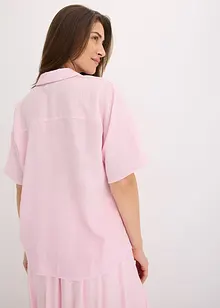 Oversize košilová halenka, bonprix