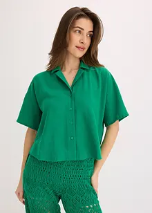 Oversize košilová halenka, bonprix