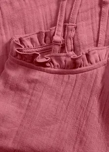 Krátké pyžamo z měkkého mušelínu, se špagetovými ramínky, bonprix