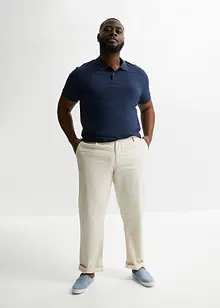 Kalhoty bez zapínání, se lnem, Relaxed Fit, Straight, bonprix