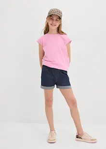 Džínové šortky, Mid Waist, bonprix