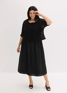 Šaty se vzhledem 2 v 1, bonprix