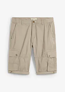 Cargo bermudy z čisté bavlny, Regular Fit, bonprix
