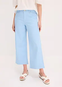 Kalhoty Culotte z elastické bavlněné směsi, bonprix