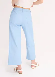 Kalhoty Culotte z elastické bavlněné směsi, bonprix