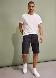 Strečové džínové bermudy, Relaxed Fit, bonprix