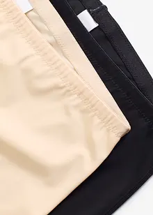 Stahovací kalhoty se středním tvarujícím efektem (2 ks v balení), bonprix