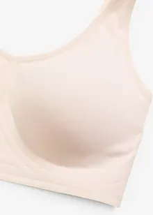 Vyztužená podprsenka Feel Comfort, laserově vyřezávaná, bez kostic, bonprix