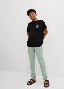 Tričko s potiskem na zadním dílu, z organické bavlny, bonprix