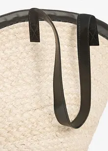 Velká slaměná kabelka, bonprix