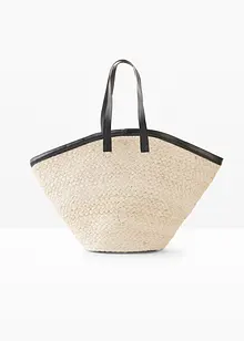 Velká slaměná kabelka, bonprix