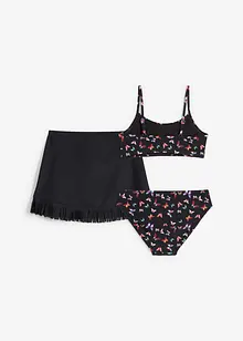 Bikiny a sukně (3dílná souprava), bonprix