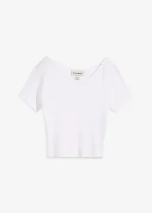 Přiléhavé tričko z čisté organické bavlny, bonprix