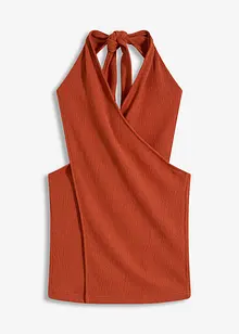 Top s ramínkem kolem krku, bonprix