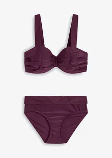 Balkonetové bikiny s vyztuženými ramínky (2dílná souprava), bonprix