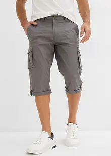 Dlouhé bermudy s cargo kapsami, Regular Fit, bonprix