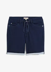 Teplákové džínové šortky, Regular Fit, bonprix