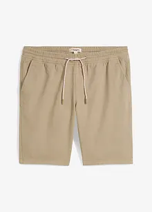 Bermudy bez zapínání, z čisté bavlny, Regular Fit, bonprix