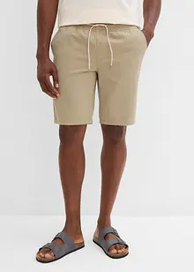Bermudy bez zapínání, z čisté bavlny, Regular Fit, bonprix