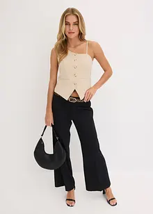 Vesta s knoflíkovou lištou, bonprix